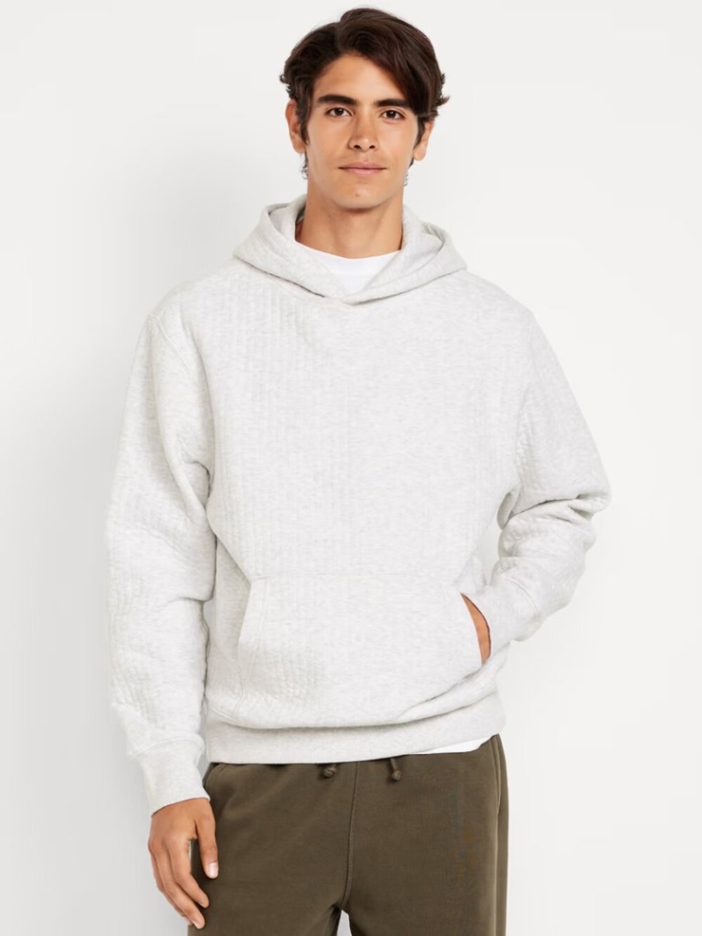 Old Navy - Essential Quilted Fleece Hoodie - X-Small